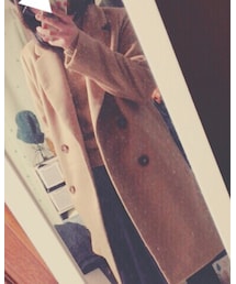 AS KNOW AS PINKY | チェスターコート