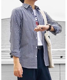 H&M | ギンガムチェックシャツ(シャツ/ブラウス)