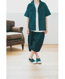 【riziere リジェール】デニムリラックスハーフパンツ(デニムパンツ)