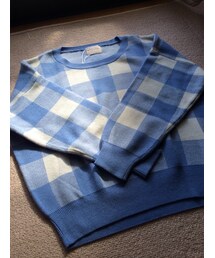 チェックセーター(ニット/セーター)