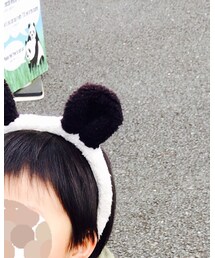 上野動物園のパンダ | カチューシャ