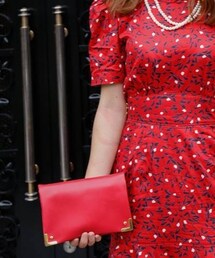 Red little clutch bag (クラッチバッグ)