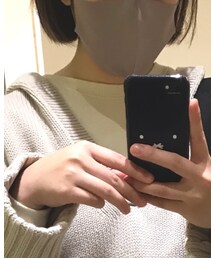 Samansa Mos2 blue | スウェット