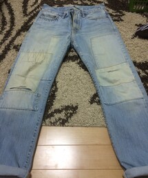 BLUE BLUE | パッチワーク(デニムパンツ)
