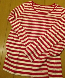 LEPSIM | 赤白ボーダー(Tシャツ/カットソー)