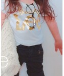Lee(リー)の「トップス(Tシャツ/カットソー)」