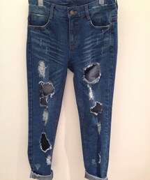 ダメージデニム(デニムパンツ)