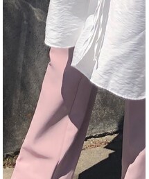 GU | ストレッチストレートパンツ(パンツ)