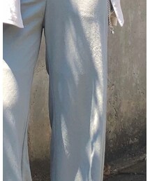 GU | カットソーストレートパンツ(パンツ)