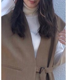 GU | リブタートルネックセーター(ニット/セーター)