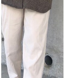 GU | ライトコーデュロイタックテーパードパンツ(パンツ)