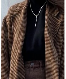 GU | スウェットライクハイネックセーター(ニット/セーター)