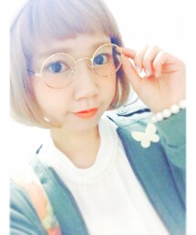 丸めがね(メガネ)