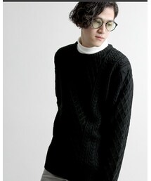 WEGO | WEGO/畦編みラグランニット(ニット/セーター)