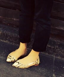 ZARA | パイソン  パンプス(パンプス)