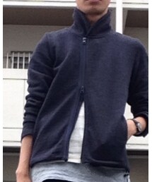 Curly | 閉めても開けても使えるブルゾン。インナーにもたまに使います(ジャケット/アウター)