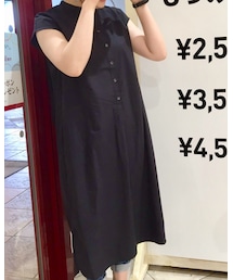 無印良品 | シャツワンピース
