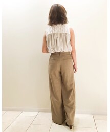 切り替えトップスでbackstyleも可愛い♡ | トップス
