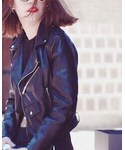 ZARA(ザラ)の「ジャケット/アウター(ライダースジャケット)」