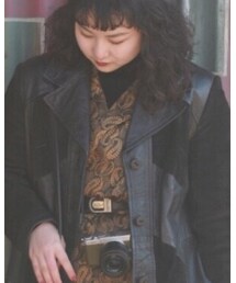 VINTAGE | 大大大好きなNanamiちゃんのフリマでゲットしました🌈✨(カーディガン/ボレロ)