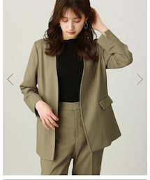 THE SUIT COMPANY | ノーカラージャケット(ノーカラージャケット)