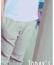 DOUBLE NAME | チノパンツ