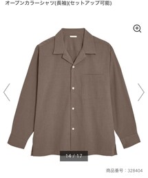 GU | オープンカラーシャツ(シャツ/ブラウス)