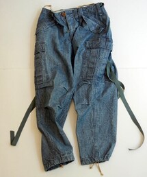 kolor | chambray 6pocket pants(カーゴパンツ)