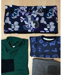 SOU･SOU | モスリンボアえりまき 風雅 月映え(ストール/ショール)