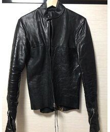 m.a+ | ホースレザーsize44(ライダースジャケット)