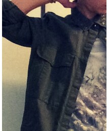 ZARA | ミリタリージャケット