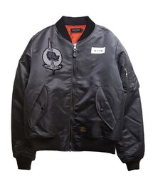 BRATSON | BRATSON2014FW MA-1 JACKET BLACK(ミリタリージャケット)