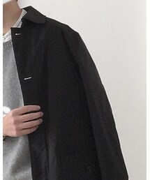 父上から譲りうけたBurberryのコート | ステンカラーコート