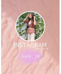 INSTAGRAM🧸 | hwa_39(その他)