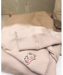 フード＆袖口刺繍💛 | その他
