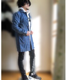 デニムコート着ました | デニムジャケット