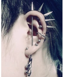 ボディピアス | このトゲがやりたくて頑張った (ピアス（片耳用）)