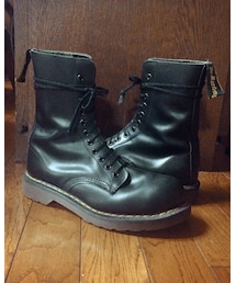 Dr. Martens | White社 スチールトゥ 11ホール 平紐(ブーツ)