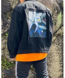ジャケットのバックプリント | トップス
