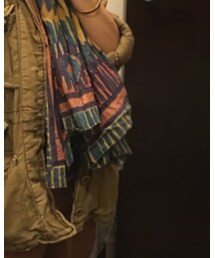 no brand | Hand dyed scarf by Indian crafted hands(マフラー)