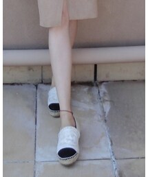 CHANEL | モカシン/デッキシューズ