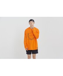ROMANTIC CROWN | RMTCRW Long Sleeve_Orange(Tシャツ/カットソー)