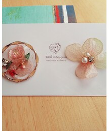 一目惚れハンドメイドピアス♡ | ピアス（両耳用）