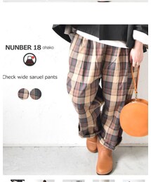 NUMBER18 | パンツ