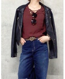 ENVYM | ライダースジャケット