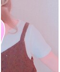 GU(ジーユー)の「トップス(Tシャツ/カットソー)」