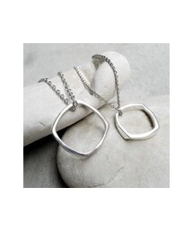 classic square 經典方型墜  925 silver(ネックレス)