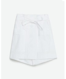 ZARA | フロントスカートレイヤー付きショートパンツ(その他パンツ)
