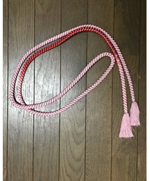 ピンク系のバイカラー帯締め | 和装小物