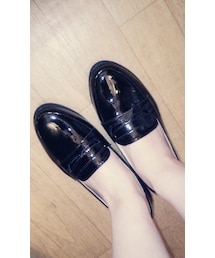 NEUTRAL STORE | エナメルローファー/ネット(その他シューズ)